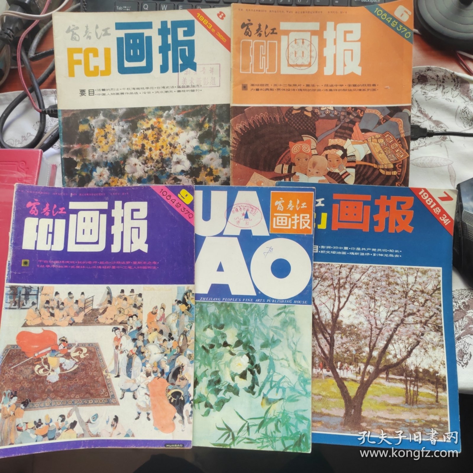 富春江画报（5本）