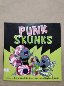 英文精装绘本：PUNK  SKUNKS