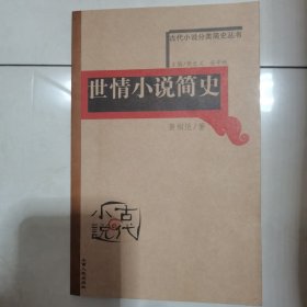 古代小说分类简史丛书：世情小说简史