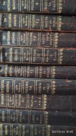 英文原版 大英百科全书 第十三版 全套32册，皮面大十六开本 Encyclopaedia Britannica
