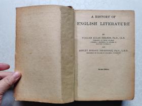 A HISTORY OF ENGLISH LITERATURE(英国文学史）
