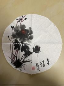 花卉画 花画 字画 纯手绘 国画 作品