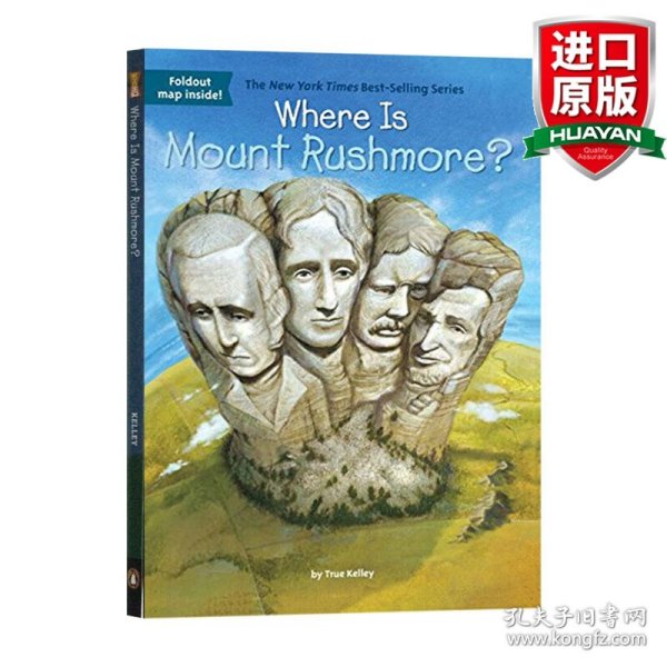 英文原版 Where Is Mount Rushmore? 拉莫尔山在哪里 英文版 进口英语原版书籍