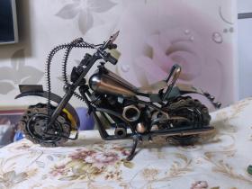 哈雷摩托车铁制模型（28✘16厘米）