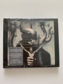 瑞士前卫摇滚乐队Celtic Frost ‎– To Mega Therion专辑 封面H.R.GIGER设计 欧版全新未拆 歌词本挺厚 个人收藏