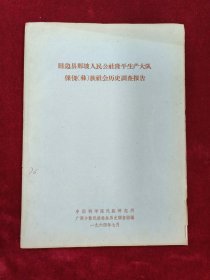 睦边县那坡人民公社隆平生产大队倮倮（彝）族社会历史调查报告