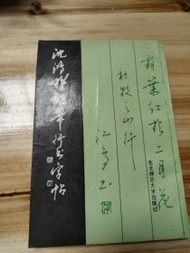 沈鸿根钢笔行书字帖