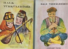 土耳其传统民歌集 Halk Türkülerimiz 土耳其语原版两册