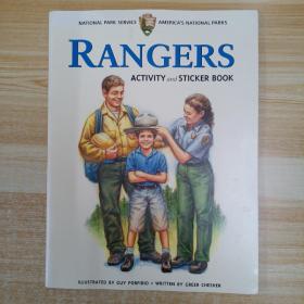 RANGERS ACTIVITY AND STICKER BOOK