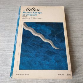 Milton Modern Essays in Criticism