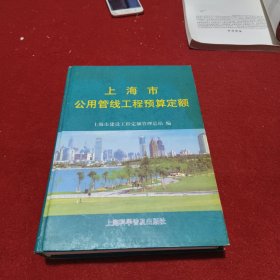 上海市公用管线工程预算定额:2000