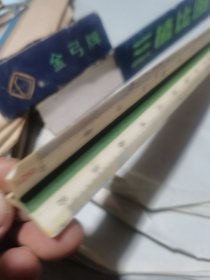 金弓牌三棱比例尺(300㎜绘图级) 有外套