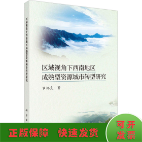 区域视角下西南地区成熟型资源城市转型研究