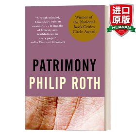 英文原版 Patrimony: A True Story (Vintage International) 遗产 Philip Roth菲利普·罗斯 英文版 进口英语原版书籍