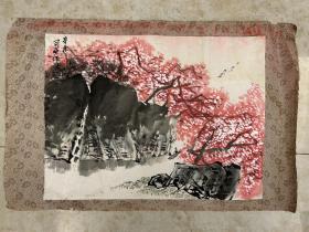 刘思东《山水》52X39CM,保真便宜出