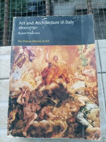 英文 art and architecture in italy 1600-1750 架一