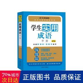 实用成语手册 小学常备综合 孙国亮，于风华主编 新华正版