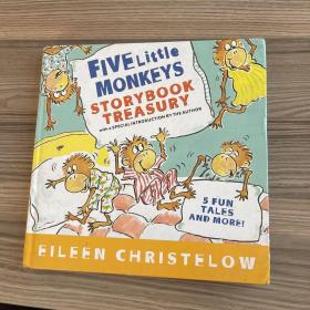 Five Little Monkeys Storybook Treasury  五只小猴子 英文原版