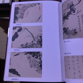 八大山人画集   布面精装带合套