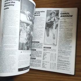 英文原版篮球月刊1985年8册合售