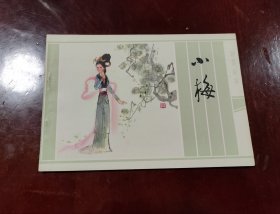 小梅一32开带英文活页