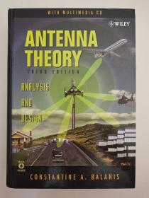 天线理论 分析与设计 Antenna Theory Analysis and Design  Third Edition   Constantine A. Balanis  Wiley-interscience 附光盘