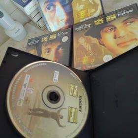 洛基VCD-5个合售（原装正版，盒装，史泰龙主演。）