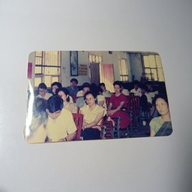 老照片–80年代长沙第一针织厂会议旧照（14）