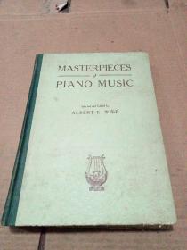 MASTERPIECES of PIANO MUSIC 钢琴名曲270首（精装）品见图