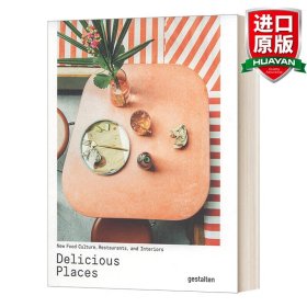英文原版 Delicious Places 美味之地 精装餐厅室内设计 英文版 进口英语原版书籍