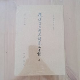 后汉书三国志补表三十种（二十四史研究资料丛刊·全3册）