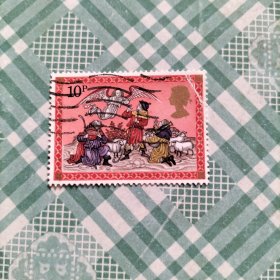 英国信销邮票 1979年 圣诞节 10p（库存 1 ）