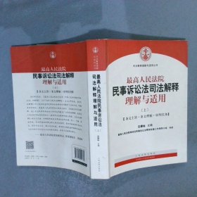 最高人民法院民事诉讼法司法解释理解与适用上条文主旨·条文理解·审判实务