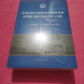 首都法院全面推进审判体系和审判能力现代化的理论与实践：北京法院第三十二届学术讨论会论文集套装上下册