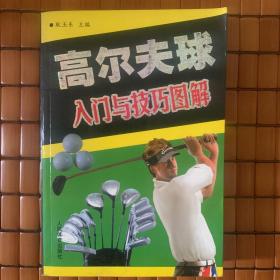 《高尔夫球 入门与技巧图解》 5100册 2006年一版一印 P498  约430克