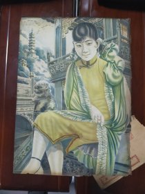 民国烟画广告