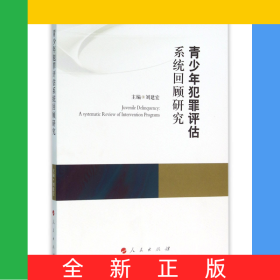 青少年犯罪評估系統(tǒng)回顧研究