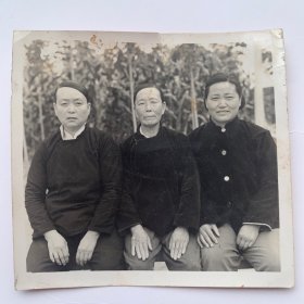 老照片 王武奎爱人及姐妹的照片