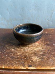 宋代黑釉茶碗酒碗 古玩古董杂项瓷器收藏品摆件一线跑货精品装饰品