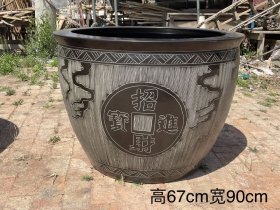 招财进宝大缸、大门海，适合别墅、会所使用，养花养鱼聚财气