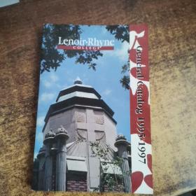 Lenoir-Rhyne College General Catalog 1995-1997