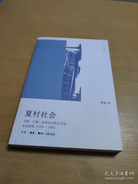 夏村社会：中国“江南”农村的日常生活和社会结构(1976-2006)