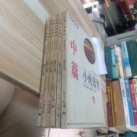 中篇小说选刊 1993年1-6期合售 包快递费