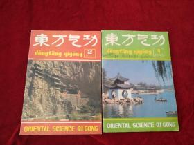 （21包）    东方气功    1993（1.2）2册合售    看好图片下单   自然旧    书品如图