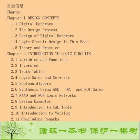 数字逻辑基础与Verilog设计英文版9787111203568[加]机械工业出版社9787111203568