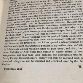 History of new York, from the beginning of the world to the end of the Dutch dynasty 纽约史
