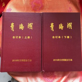 青海湖合订本上下册：2018年文学版合订本1-23期