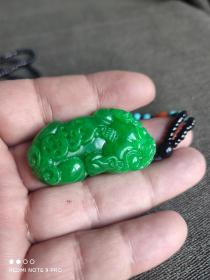 翡翠貔貅挂件
