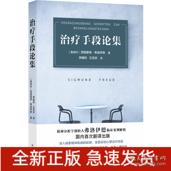 治疗手段论集（精神分析学创始人弗洛伊德临床案例解析）