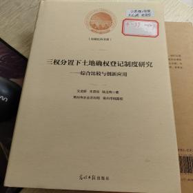 三权分置下土地确权登记制度研究：综合比较与创新应用/光明社科文库